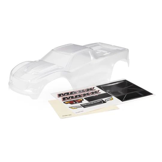 Body, Maxx® (clear, requires painting)/decals/wind,masks/352mmWB