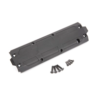 Skidplate, center/ 4x20 CCS (4)/ 3x10 CS (4) (fits Maxx® with extended chassis (352mm wheelbase))