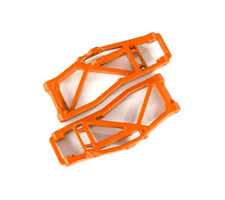 Suspension arms, lower, orange (L/R), (F/R) (2pcs) (use with 8995 WideMaxx kit)