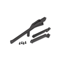 Traxxas Chassis braces (rear (1), rear tower (2) / 4x15 CC..