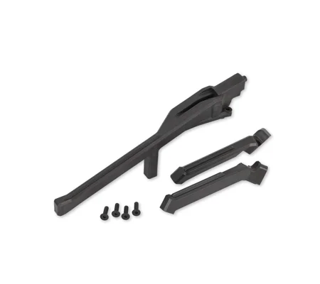 Traxxas Chassis braces (rear (1), rear tower (2) / 4x15 CCS (4) (fits Sledge)