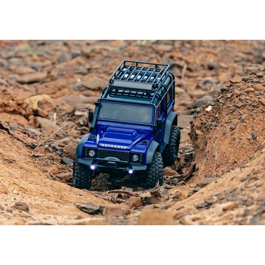TRX-4M 1/18 Scale and Trail Crawler Land Rover - BLUE