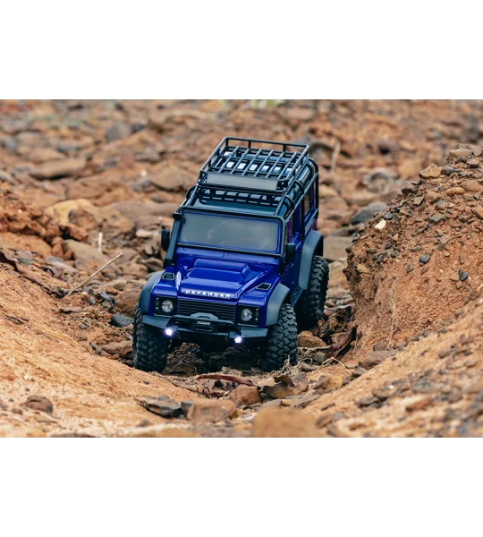 TRX-4M 1/18 Scale and Trail Crawler Land Rover - BLUE