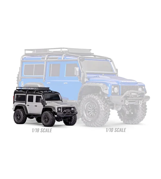 TRX-4M 1/18 Scale and Trail Crawler Land Rover - BLUE