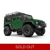 TRX-4M 1/18 Scale and Trail Crawler Land Rover - Green