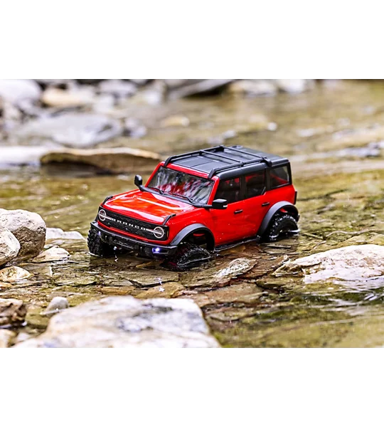 TRX-4M 1/18 Scale and Trail Crawler Ford Bronco 4WD - RED