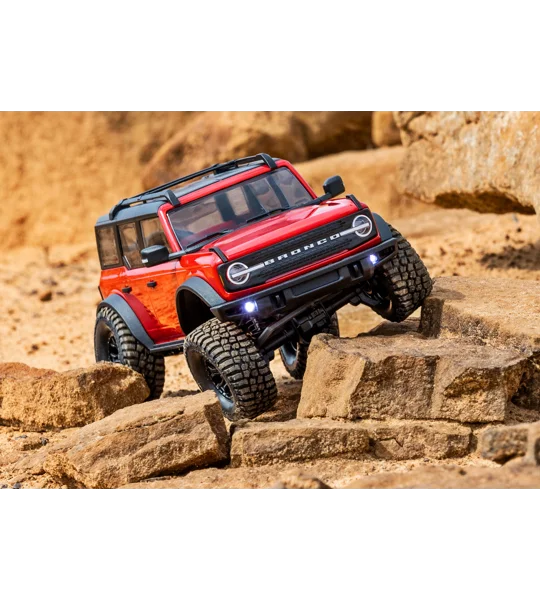 TRX-4M 1/18 Scale and Trail Crawler Ford Bronco 4WD - RED