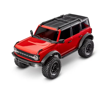 TRX-4M 1/18 Scale and Trail Crawler Ford Bronco 4WD - RED