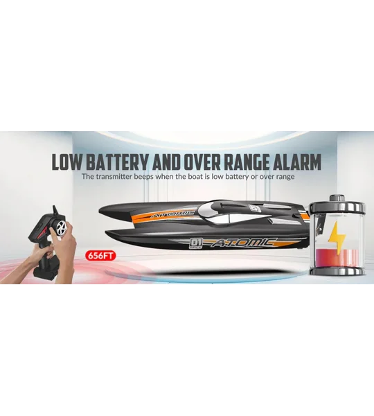 Volantex RC Atomic Brushless High Speed Racing RC Catamaran