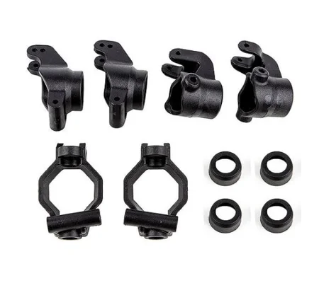 Rival MT8 Caster Blocks - Steering Blocks - Rear Hub Set
