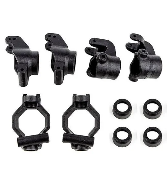 Rival MT8 Caster Blocks - Steering Blocks - Rear Hub Set