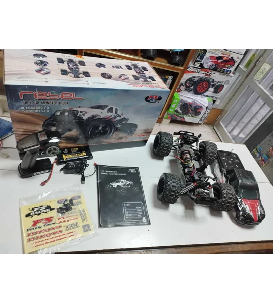 (USED) FS Racing - Rebel 1/10 Brushed Monster Truck - RTR