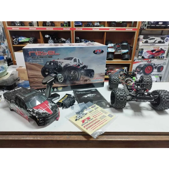 (USED) FS Racing - Rebel 1/10 Brushed Monster Truck - RTR