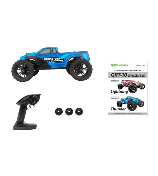 KAVAN GRT-10 Thunder 4WD Brushless MT 1:10 - BLUE