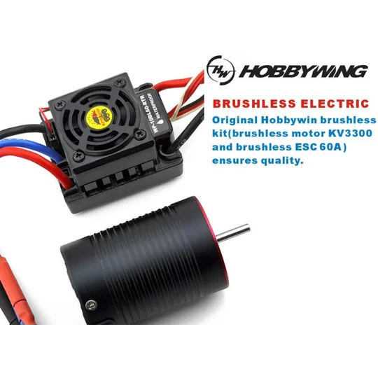 HSP GT PRO 1/10 2.4 GHz Brushless On-road, Grey