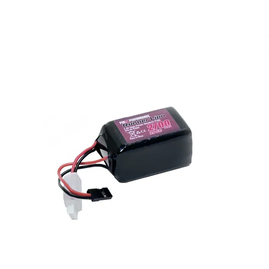 Pink Runner Rx LiPo 2S 7.4V-2700 (JR) - Hump