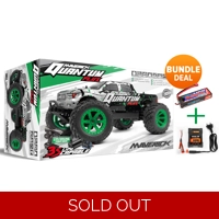 Quantum MT Flux 1/10 4WD - Silver - (Incl. batt/chrgr)