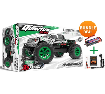 Quantum MT Flux 1/10 4WD - Silver - (Incl. batt/chrgr)