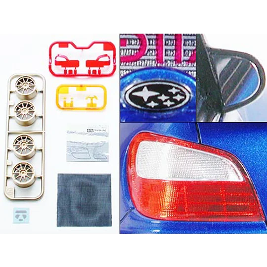 Subaru Impreza WRC 2001 - 1:24 Plastic model