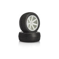 S10 Blast BX - VTEC 1/10 preglued tire rear (2pcs)