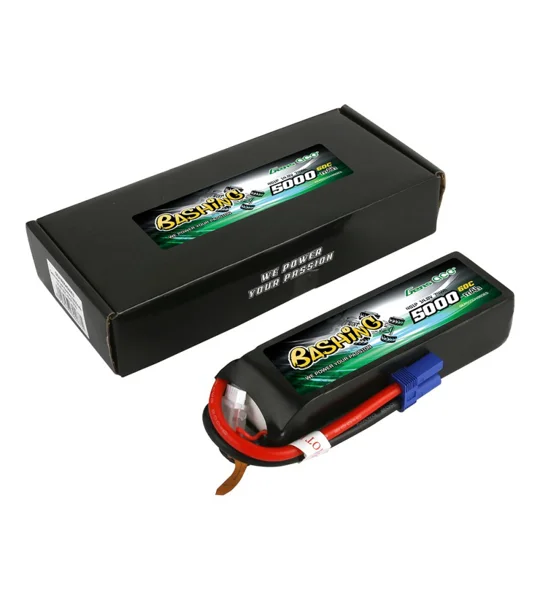 Gens ace Bashing LiPo 4S 14.8V-5000-60C (EC5) 136x42x34mm 440g Soft
