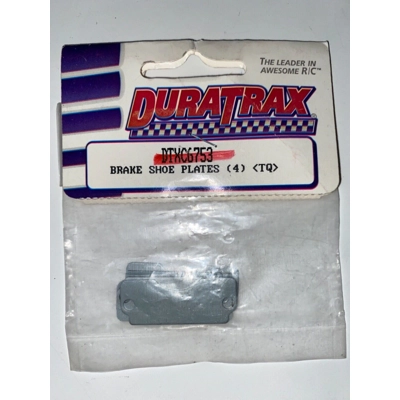DuraTrax Brake Shoe Plates (4) (TQ) DuraTrax Brake Shoe Plates (4) (TQ)
