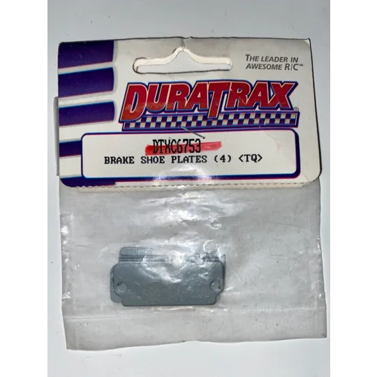 DuraTrax Brake Shoe Plates (4) (TQ)