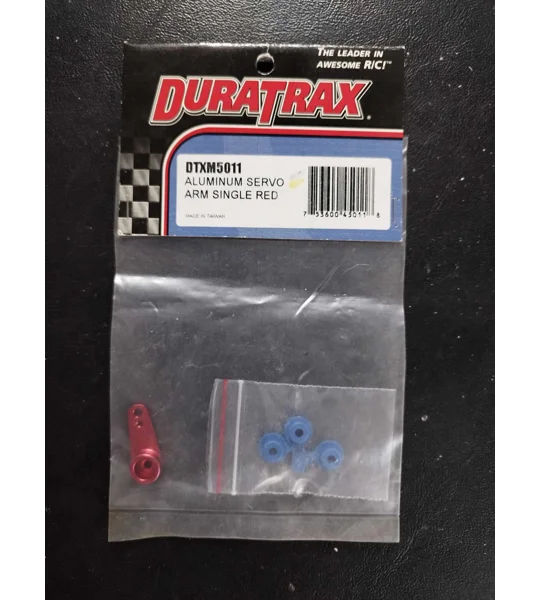 Aluminium Servo Arm Single (RED)