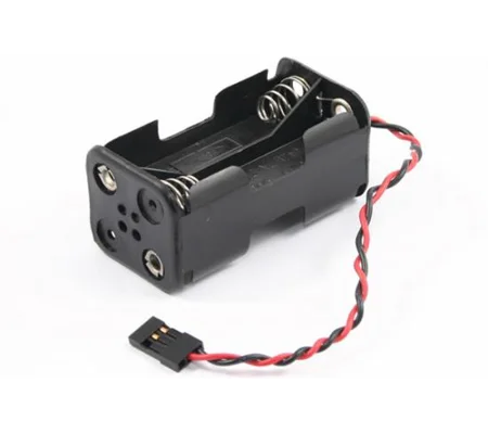 RX Battery Case (4) w/Futaba Plug