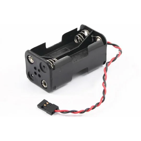RX Battery Case (4) w/Futaba Plug