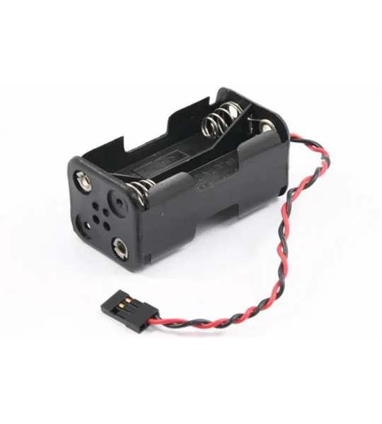 RX Battery Case (4) w/Futaba Plug