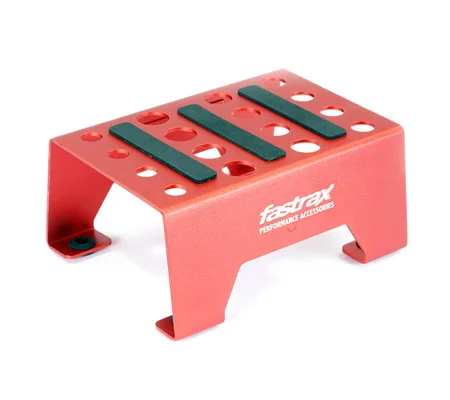 Fastrax Aluminium Car Stand (Red)