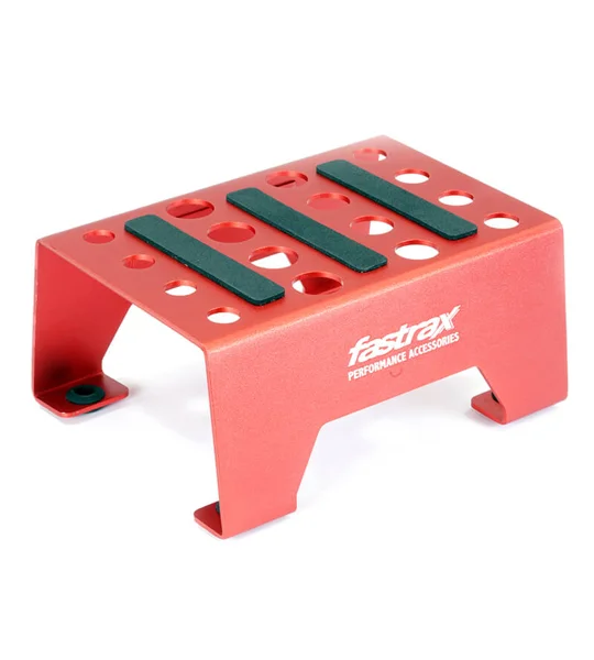 Fastrax Aluminium Car Stand (Red)