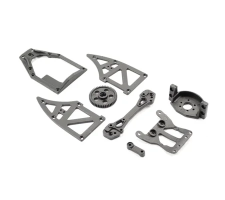 FTX Surge 51t, Top Plate, Moto R Holder, Rr Tower, Side Plate