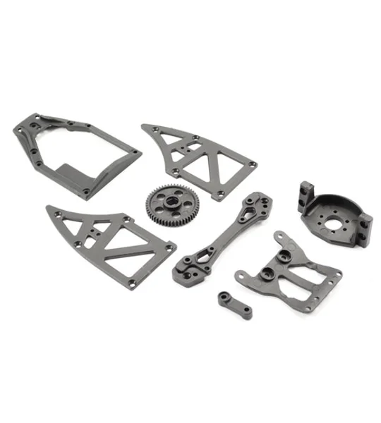FTX Surge 51t, Top Plate, Moto R Holder, Rr Tower, Side Plate