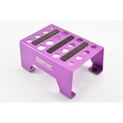 Fastrax Aluminium Car Stand (Purple)