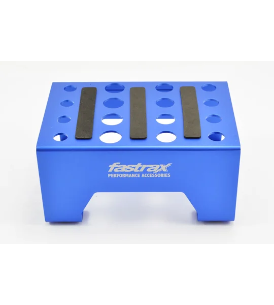 Fastrax Aluminium Car Stand (Blue)