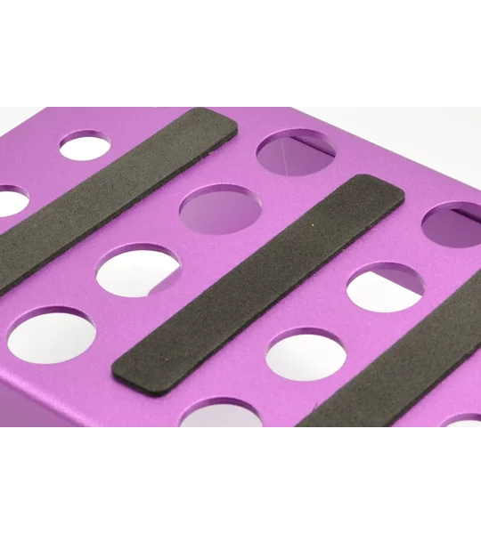 Fastrax Aluminium Car Stand (Purple)