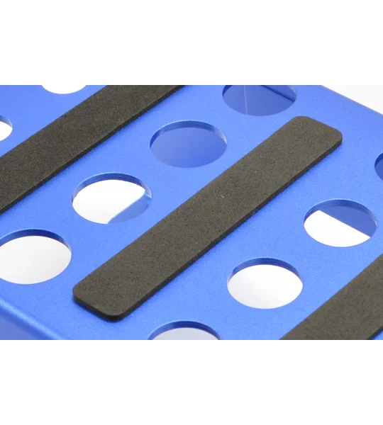 Fastrax Aluminium Car Stand (Blue)