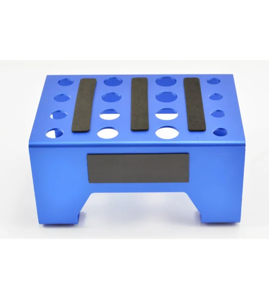 Fastrax Aluminium Car Stand (Blue)