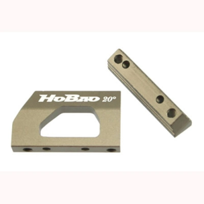 Hobao Hyper 9 CNC Engine Mounts 20 Degrees