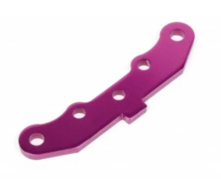 Rear Suspension Holder 6061 3mm - PURPLE - Lightning/Trophy