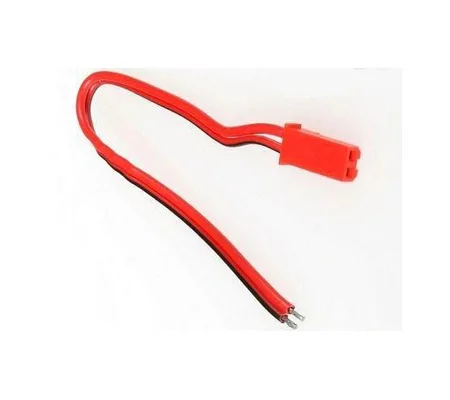 Male BEC Connector. w/ RED connector