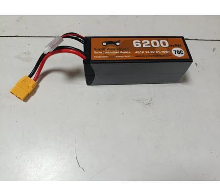 14.8V LiPo Battery 6200mAh 70C - XT90