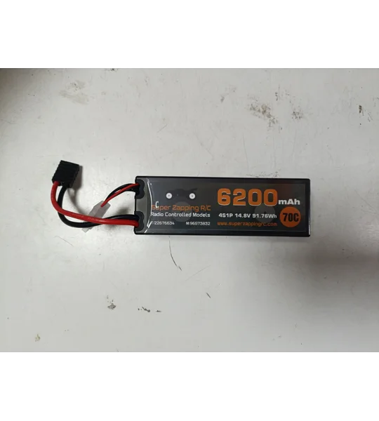 14.8V LiPo Battery 6200mAh 70C - TRX