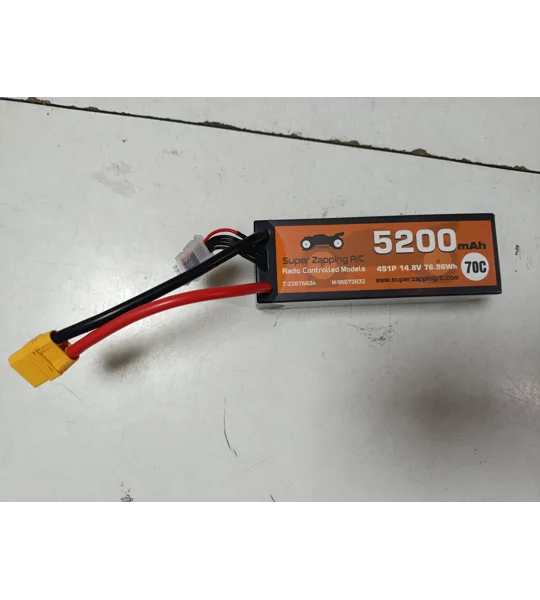 14.8V LiPo Battery 5200mAh 70C - XT90