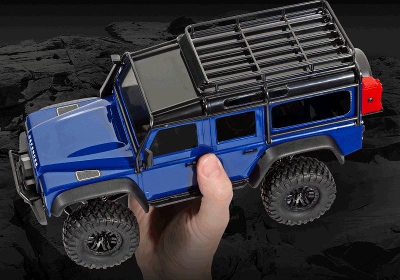 TRX-4M 1/18 Scale and Trail Crawler Ford Bronco 4WD - RED