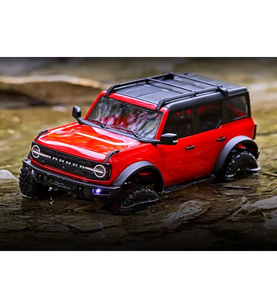 TRX-4M 1/18 Scale and Trail Crawler Ford Bronco 4WD - RED