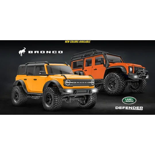 TRX-4M 1/18 Scale and Trail Crawler Ford Bronco 4WD - RED