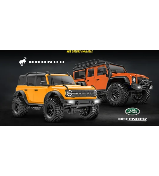 TRX-4M 1/18 Scale and Trail Crawler Ford Bronco 4WD - RED